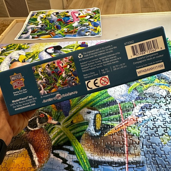 Master Pieces Colorful Bird Jigsaw Puzzle - Picture 5 of 7